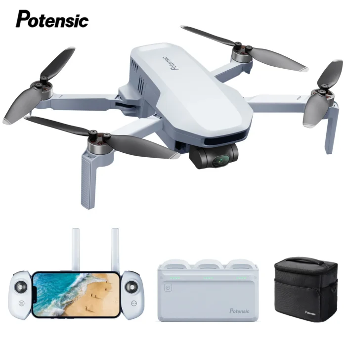 Mini Drone 3 Axis Gimbal 6KM GPS 4K Professional