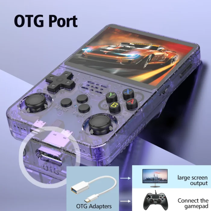R36S Retro Handheld Video Game Console Linux System - Image 5